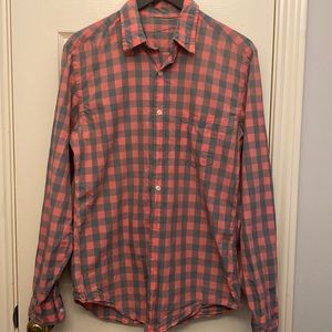 JCrew Men’s Checkered Buttondown